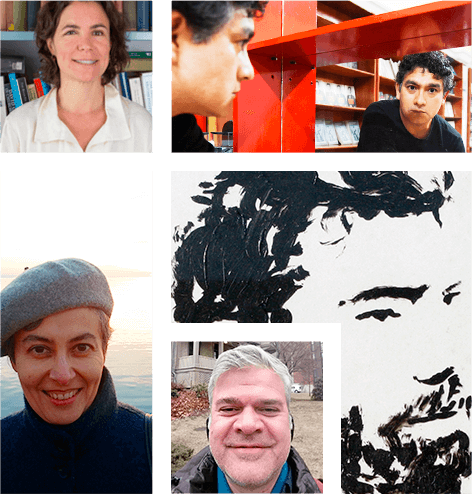 Mosaïque de portraits des membres du comité éditorial