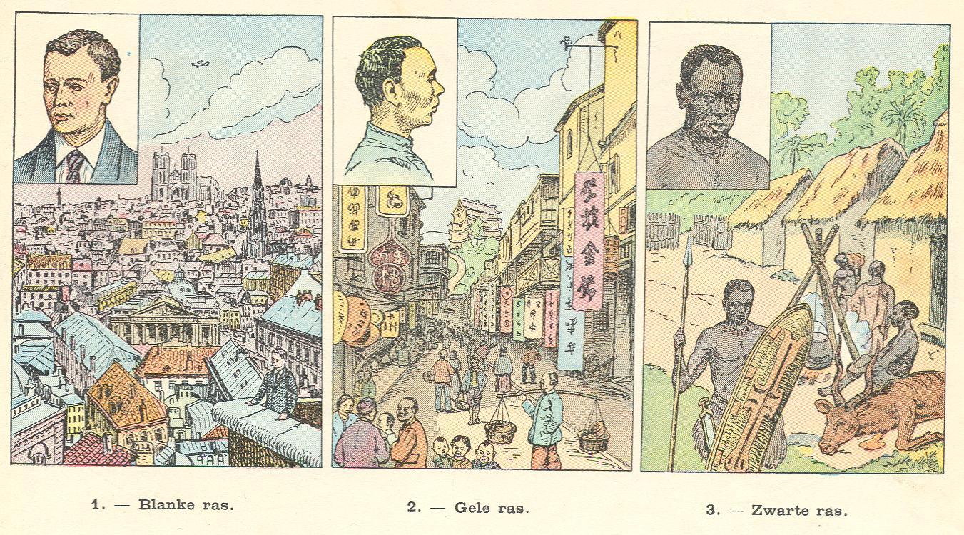 The classification of humans in three races (Procure, circa 1950). The classification of humans in three races (Procure, circa 1950).
