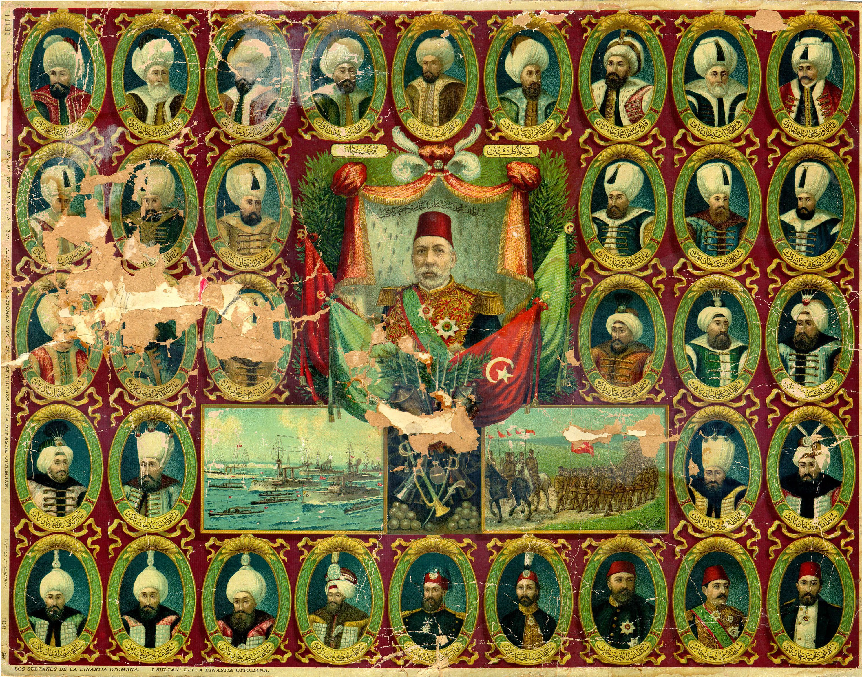 Sultans de la dynastie ottomane Sultans de la dynastie ottomane