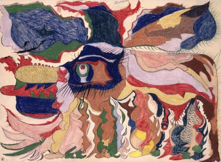 Gaston Duf, Rinôcêrôse, 1950 Gaston Duf, Rinôcêrôse, 1950