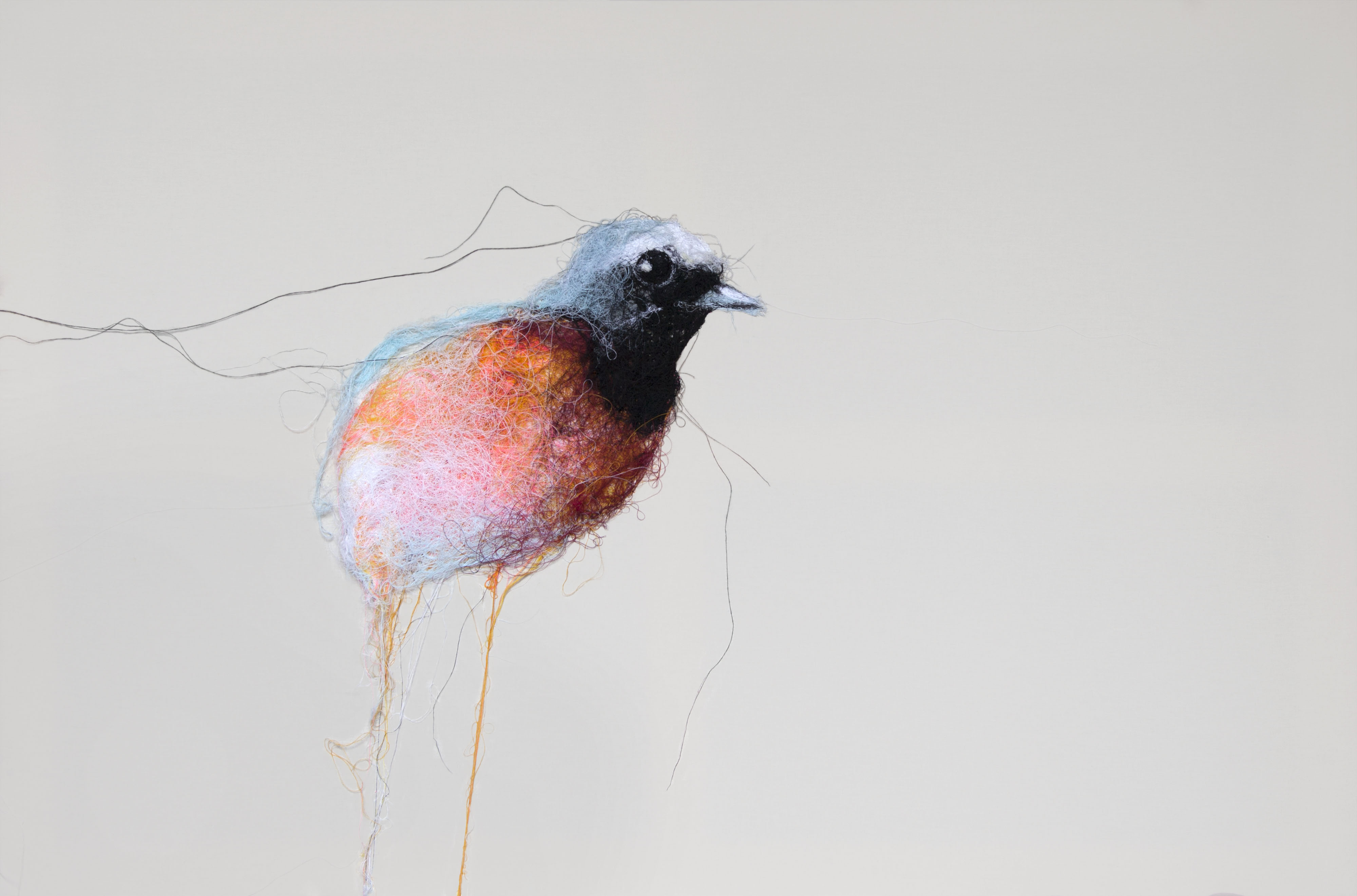 Mathieu Ducournau, Oiseau#3, 100 x 145 cm, 2017. Mathieu Ducournau, Oiseau#3, 100 x 145 cm, 2017.