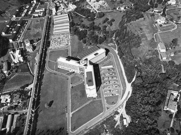 Le siège social d’Olivetti à Ivrea, « Palazzo Uffici »