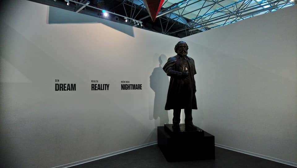 Entrance of the Museum of Communism, Prague, 2019 Entrance of the Museum of Communism, Prague, 2019