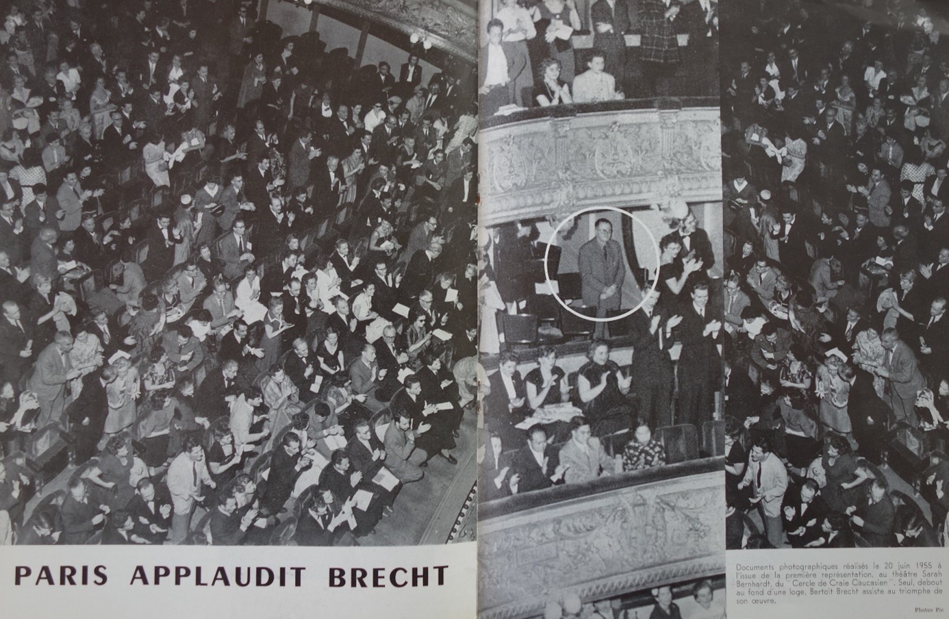 « Paris applaudit Brecht » (1955) « Paris applaudit Brecht » (1955)
