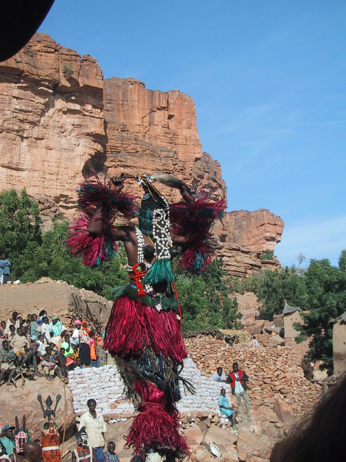 Masque dogon à échasses