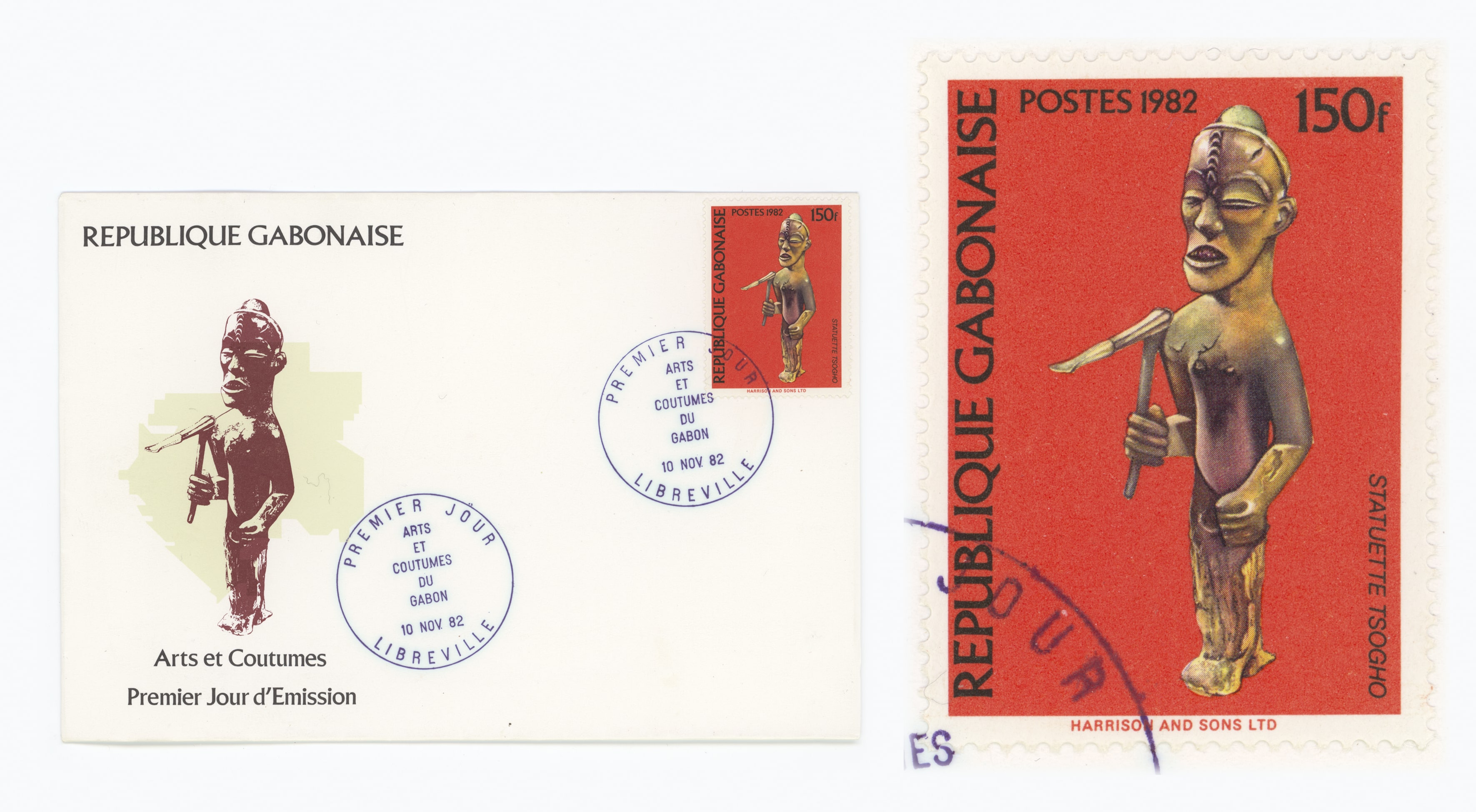 République Gabonaise, Postes République Gabonaise, Postes