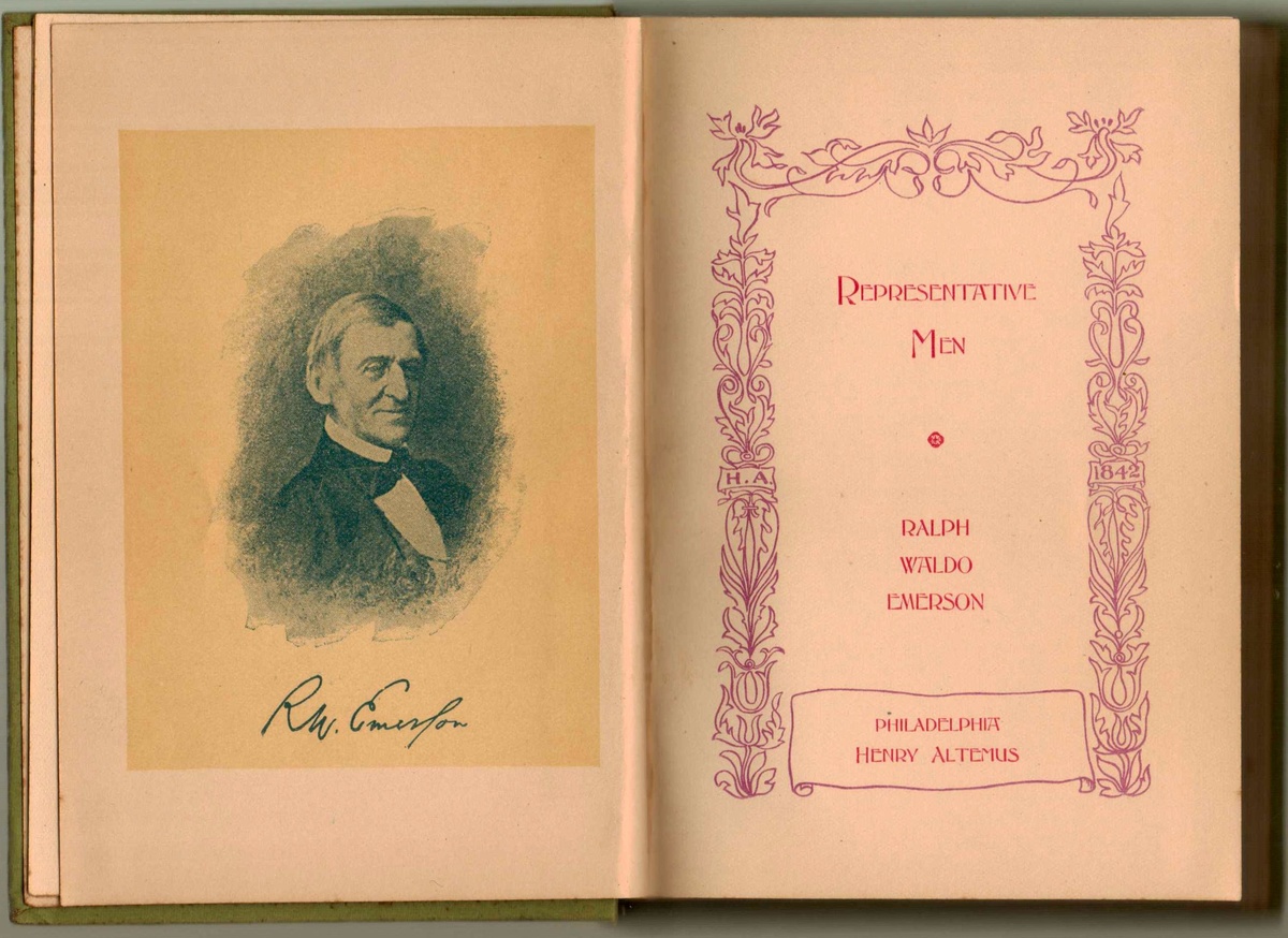 Representative Men, par Ralph Waldo Emerson