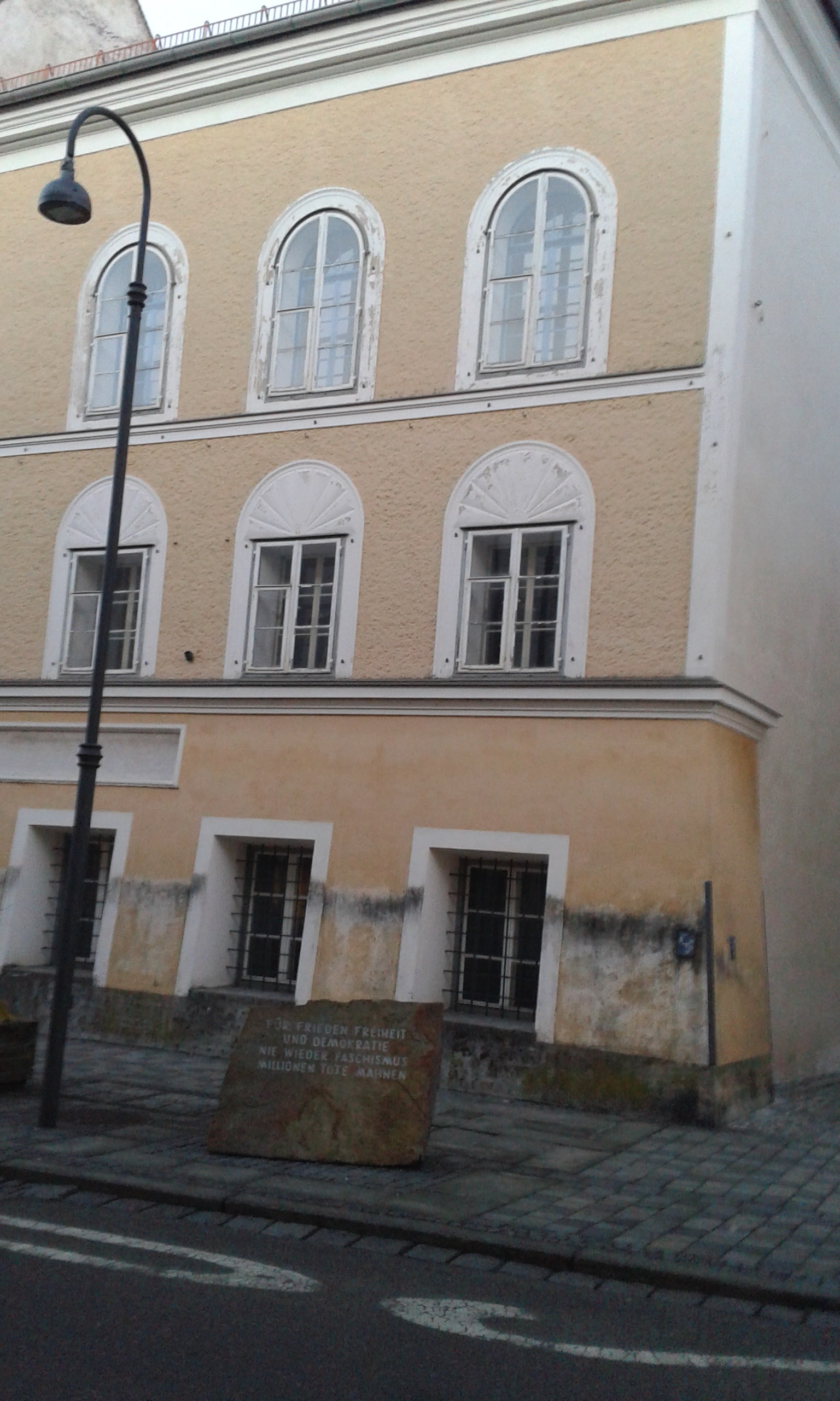 La maison natale de Hitler, Braunau am Inn © Xosé M. Núñez Seixas La maison natale de Hitler, Braunau am Inn © Xosé M. Núñez Seixas