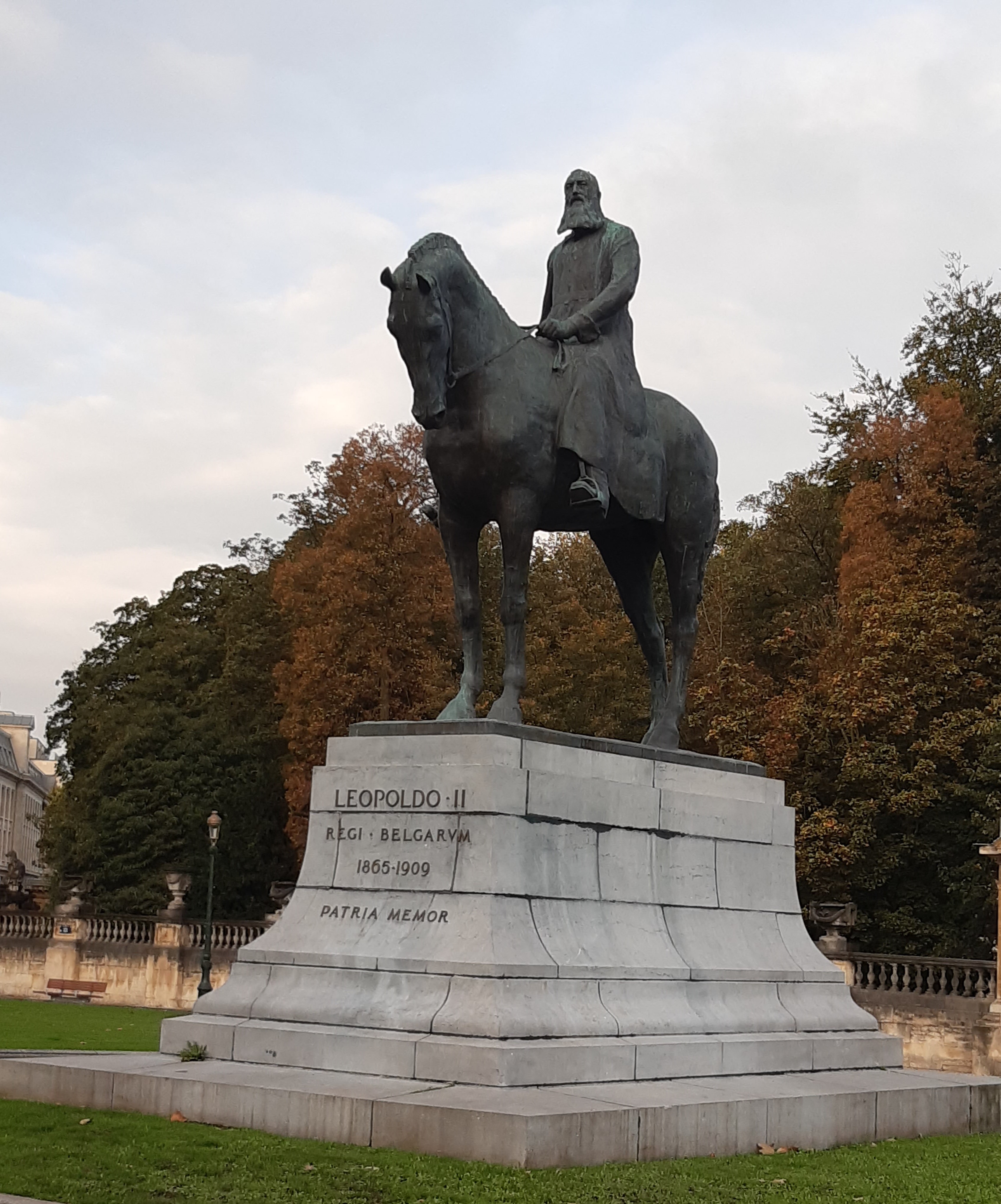 Statue équestre du roi Léopold II Statue équestre du roi Léopold II