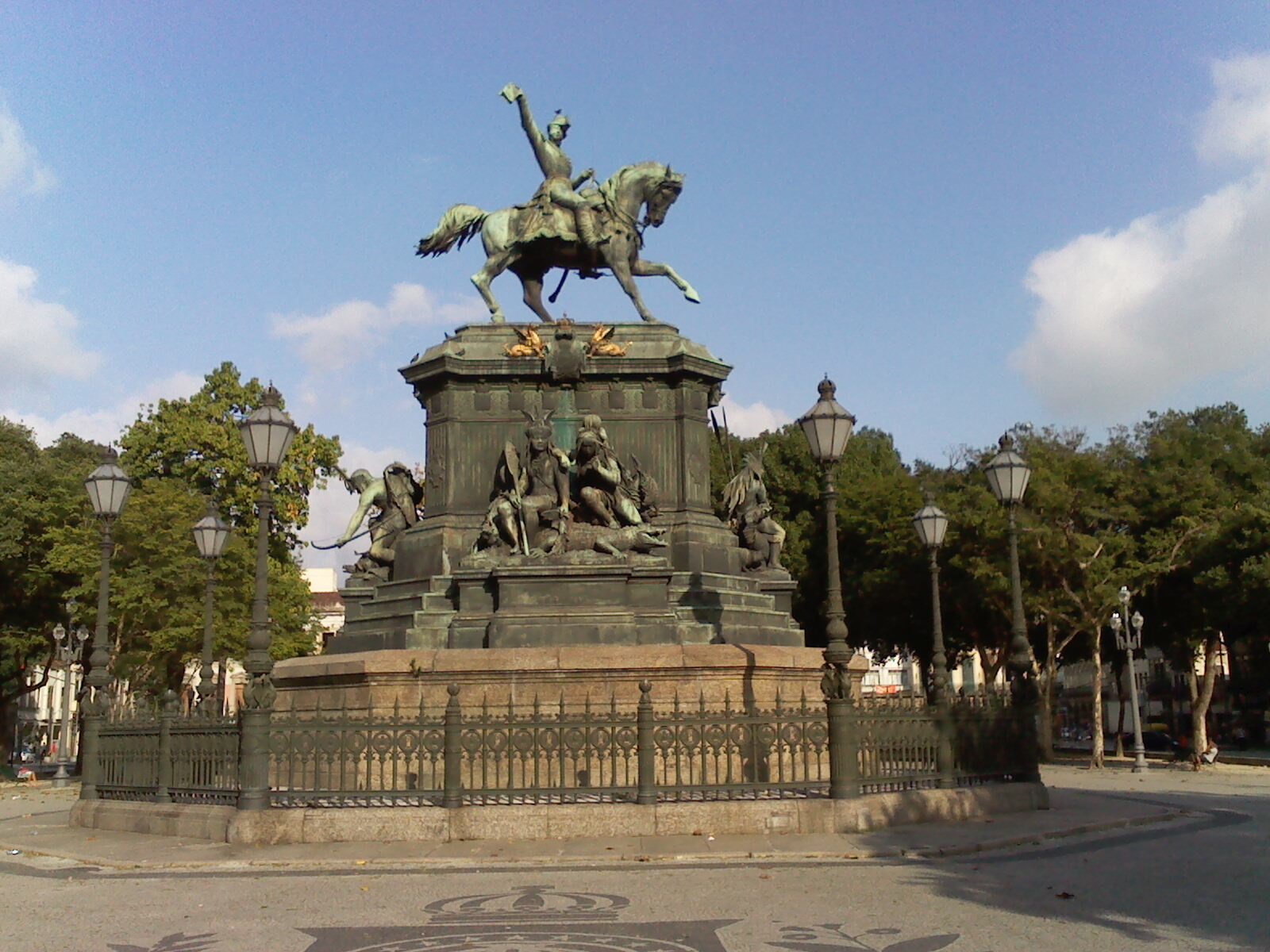 Estátua equestre de D. Pedro I (1862) © Carlos Luis M C da Cruz Estátua equestre de D. Pedro I (1862) © Carlos Luis M C da Cruz