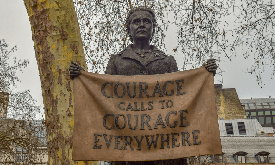 Gillian Wearing, Statue of Millicent Fawcett, Parliament Square, London. Gillian Wearing, Statue of Millicent Fawcett, Parliament Square, London.