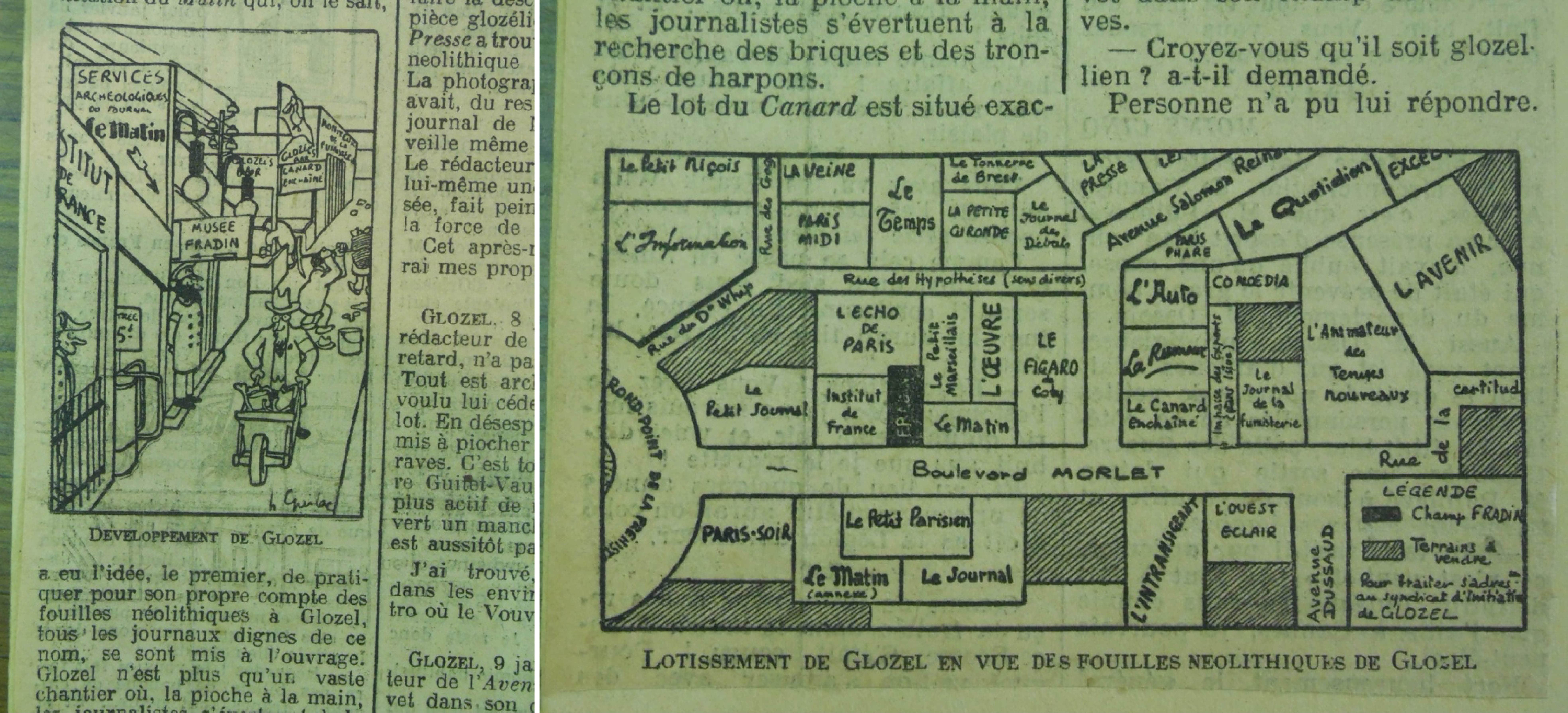 Dessins parus dans Le Canard enchaîné en 1928. Dessins parus dans Le Canard enchaîné en 1928.