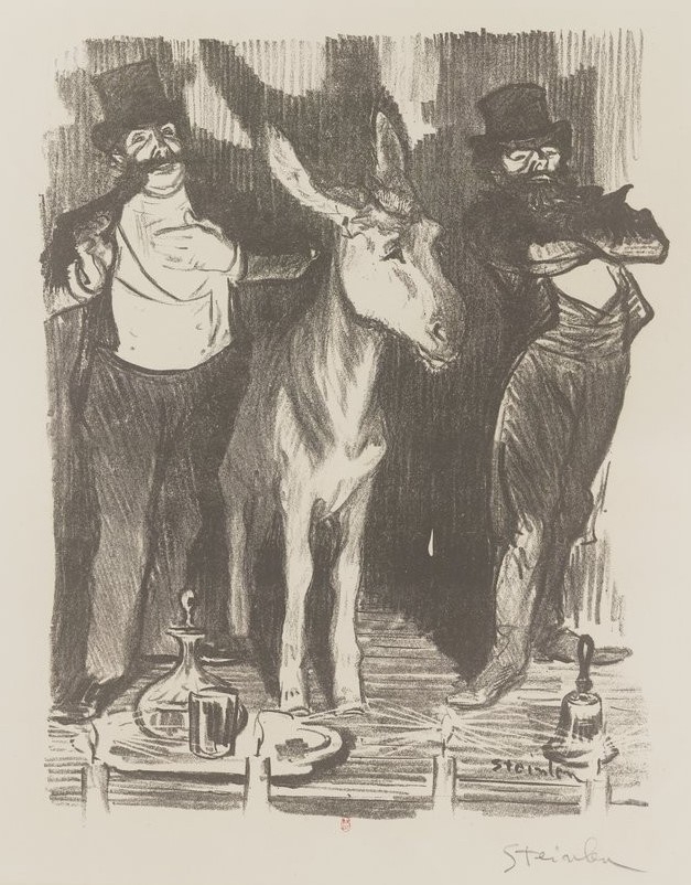 Théophile Alexandre Steinlen, Aux électeurs (1898)