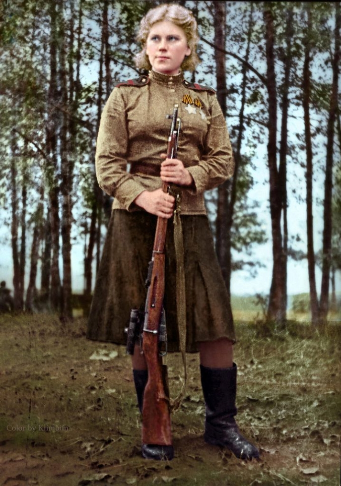 Soviet Women in Combat