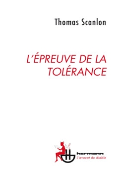 Cover of Épreuve de la tolérance by Thomas Scanlon
