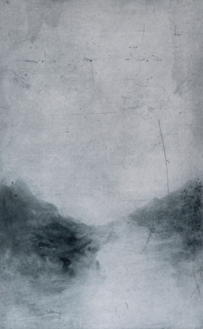 Emmanuel Gatti, Plaine I. Gravure, morsure directe sur trame d’aquatinte, 5 ex, 70x100 Emmanuel Gatti, Plaine I. Gravure, morsure directe sur trame d’aquatinte, 5 ex, 70x100