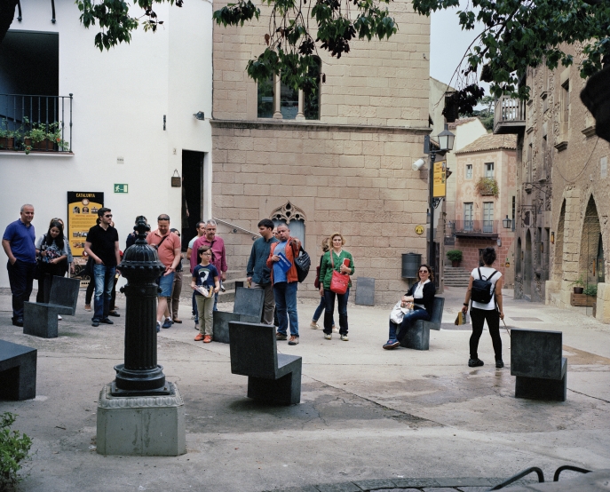 Región de Catalunya en el « Poble espanyol ». Barcelona, 2015