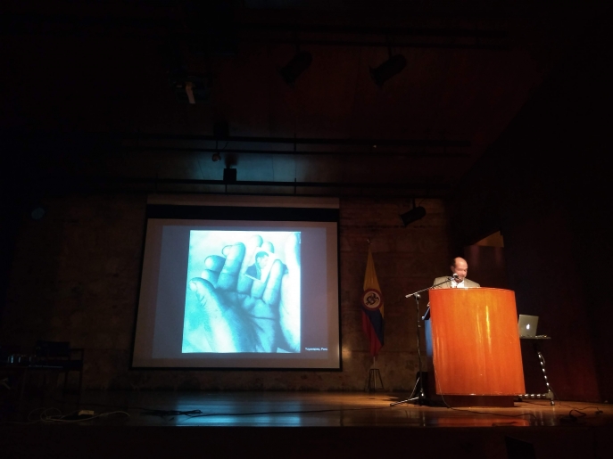 Primera sesión de la cátedra (Fotografía: Sebastián Vargas, 2018) Primera sesión de la cátedra (Fotografía: Sebastián Vargas, 2018)
