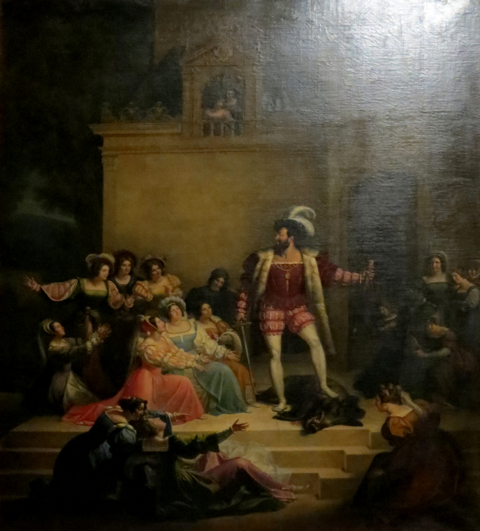 5_ Chambord_-_tableau_François_Ier 5_ Chambord_-_tableau_François_Ier