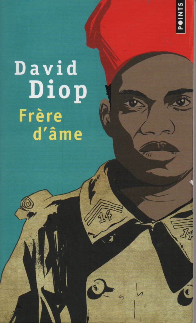 David Diop, Frère d’âme, couverture de l’édition en livre de poche David Diop, Frère d’âme, couverture de l’édition en livre de poche