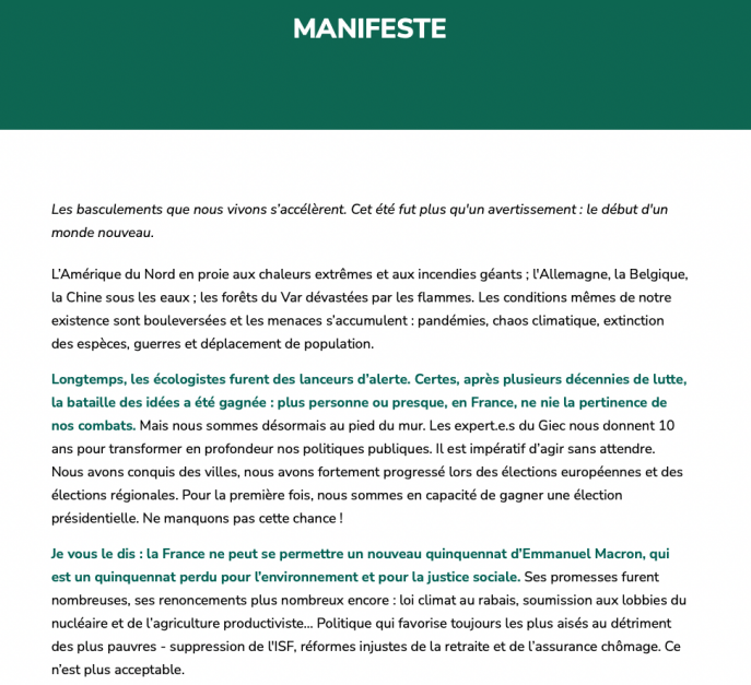 profession de foi