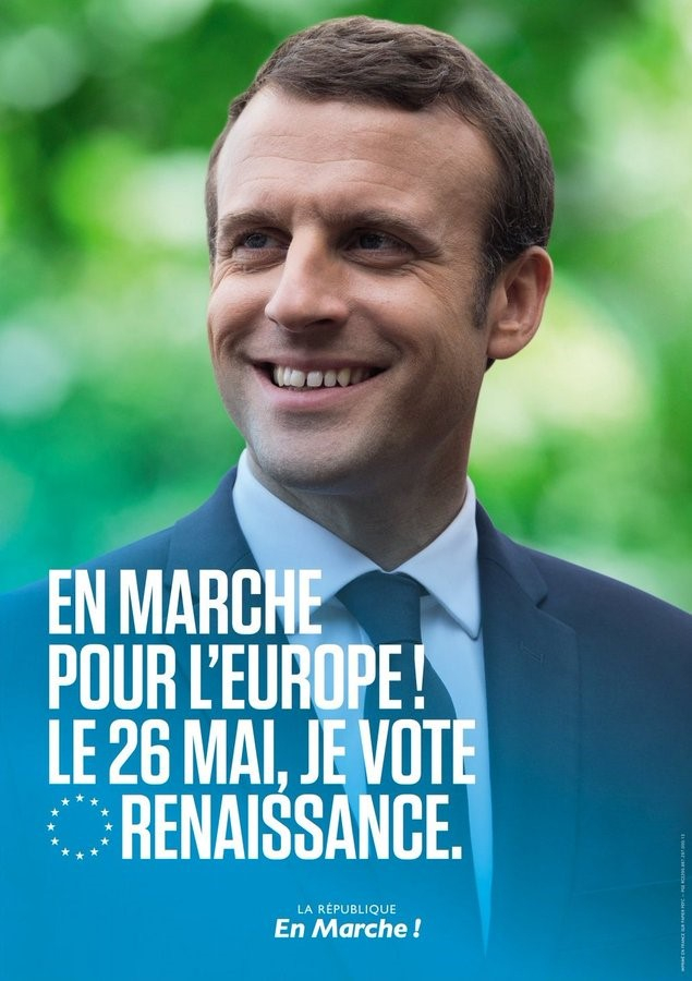 Affiche pour les élections européennes de 2019