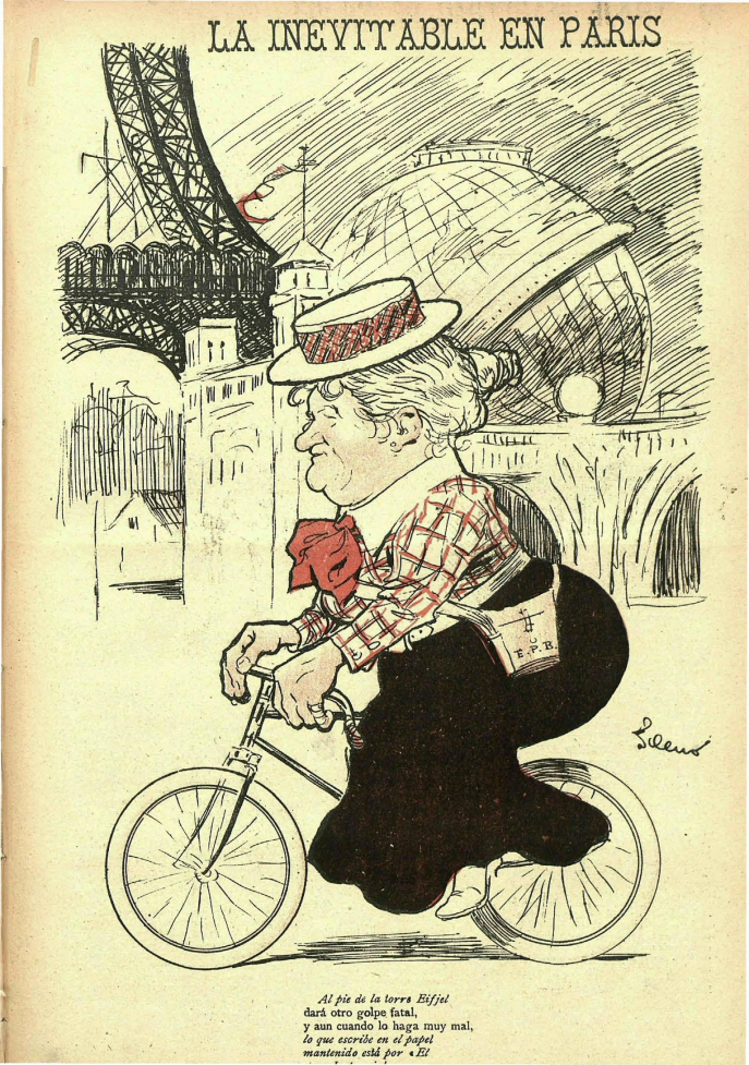 La inevitable en París, Gedeón, 29 de agosto de 1900. La inevitable en París, Gedeón, 29 de agosto de 1900.