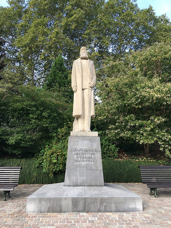 Léopold II jardin d'Ixelles Léopold II jardin d'Ixelles