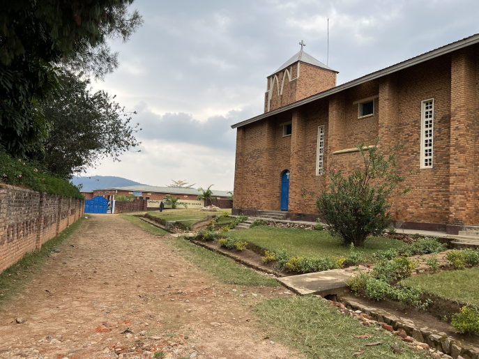 L’église de Kaduha, août 2022. © Hélène Dumas