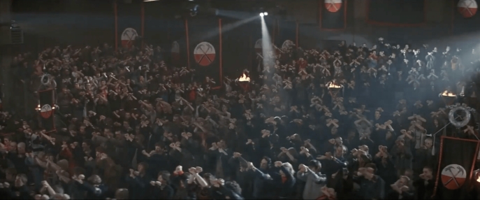 Image extraite du film The Wall d’Alan Parker (1982).