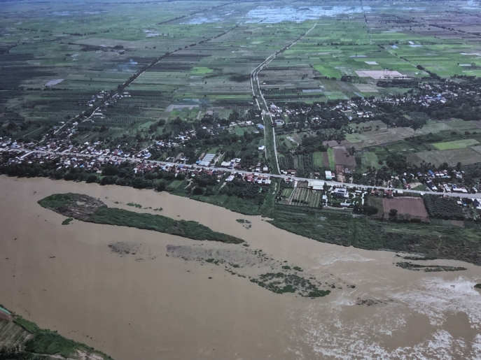 photo de la zone étudiée au Cambodge