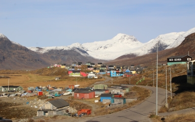 photo de paysage au Groenland en été
