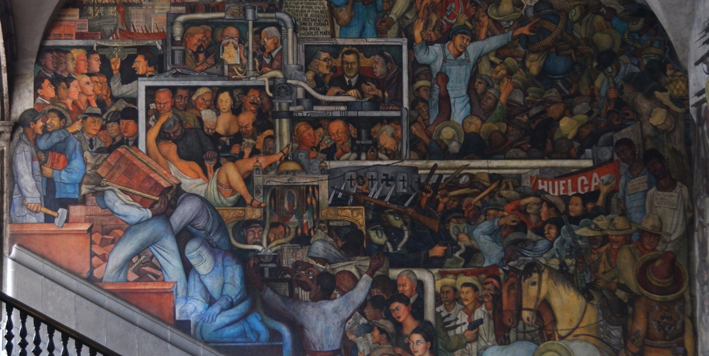 fresque murale