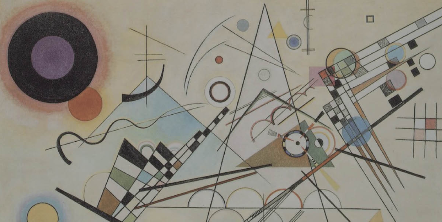 tableau de Kandinsky Composition 8